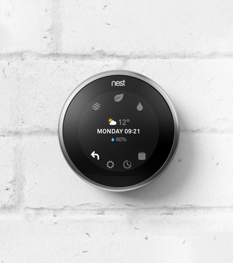 Nest smart home thermostat