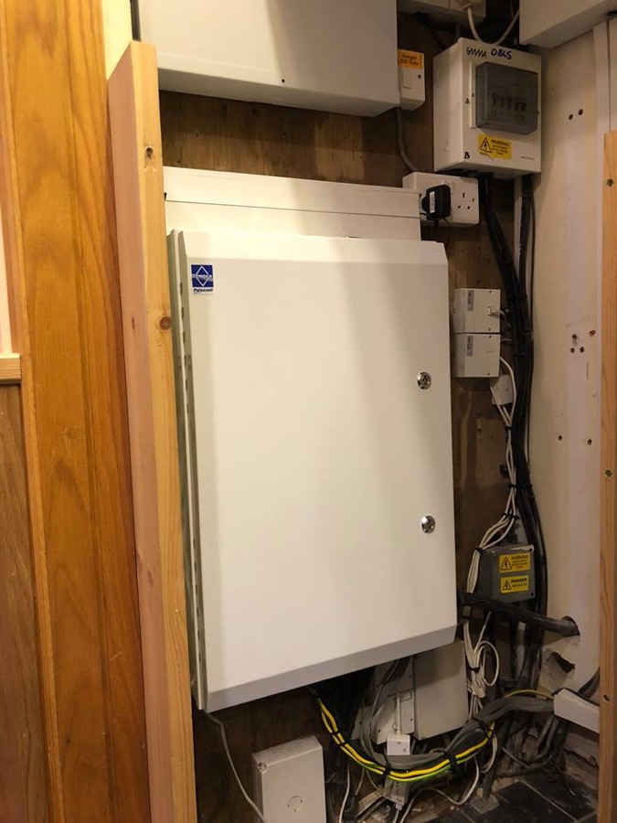 New consumer unit installed by John